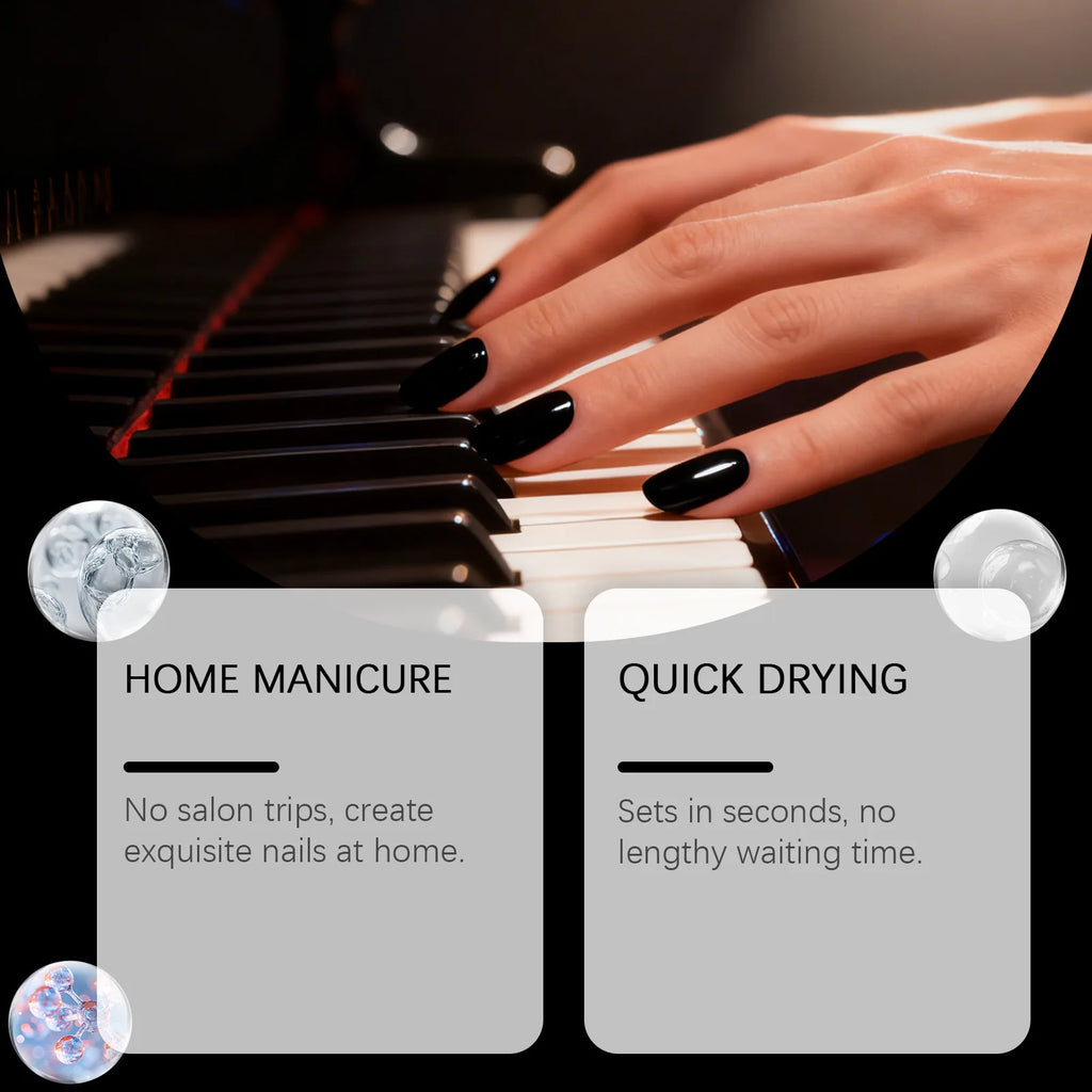 5ml Nail Gel Polish Set DIY Nail Art Design 6PCS Manicure Painting Gel Kit Long Lasting Fashion Color Mixing Nail Art Brush Tool