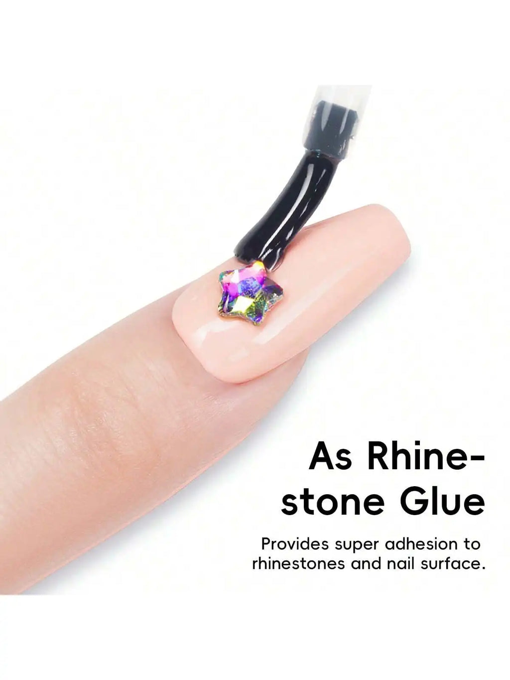 6-in-1 Multi-Function Nail Gel System - Base, Top, Matte, Builder, Self-Leveling & Blending Gel All-in-One Kit