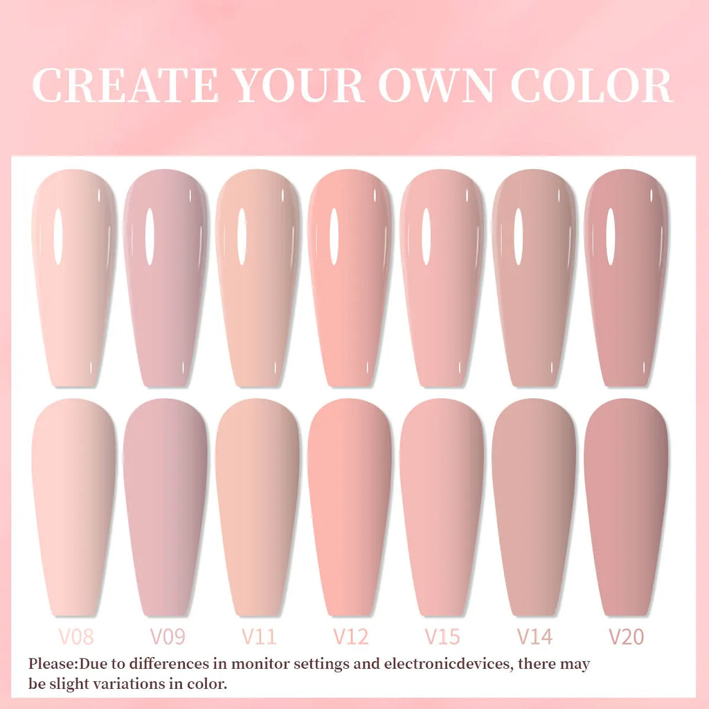 7pcs Gel for nail Polish Set Suitable for All Seasons - Long-Lasting,  Perfect for Salon-Quality for nails at Home,