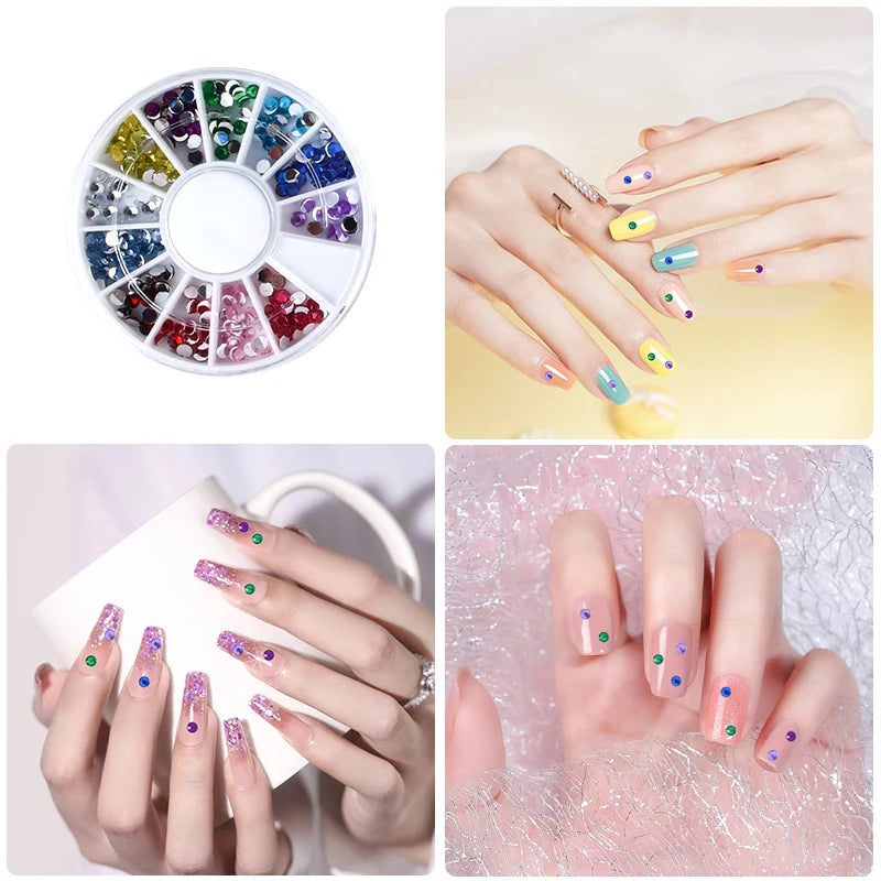 Gel Varnish Kit Professional Nail Gel Set With Nail Lamp Soak Off Nail Gel Polish Kit  Base Coat And Top Coat Manicure Tools Kit
